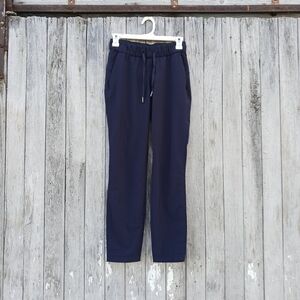 Lululemon On the Fly‎ 7/8 Blue Pants Womens Size 2 Luxtreme Athletic